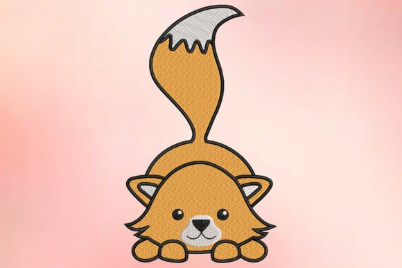 Peekaboo Fox Embroidery Design Review